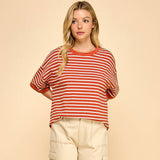 Easy Days Top: Rust Beige