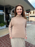 High Roller Sweater: Taupe