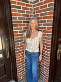 Harvest Honey Top: Beige