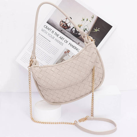 For the Check of It Hobo Bag: Light Beige