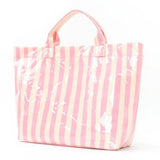 Beach Bougie Tote Bag: Fuchsia Orange