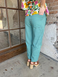Everyday Ease Pants: Teal