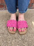 Spring Fever Sandals: Pink