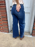 Wildflower West Denim: Dark Wash