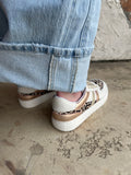 Rizz Sneakers: Leopard Sand