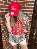 Born Free Now Expensive Trucker: Red