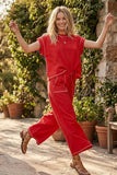 Weekend Win Lounge Set: Red