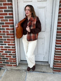 Autumn Agenda Vest: Rust Mix