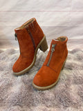 Graham Cracker Boots: Rust