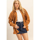 Keep it Classic Cord Jacket: Caramel