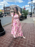 Girly Garden Dress: Pink