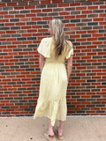 A Free Feeling Dress: Lemon Water