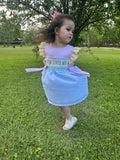 "Jesus Loves Me " Dress: Pastel Mix