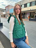 Tying it Together Vest: Hunter Green