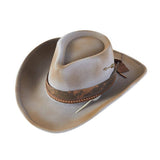 Vintage Coastal Cowgirl Hat: Grey