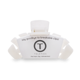 Coconut White Classic Hair Clip: Large