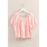 Pink Skies Top: Baby Pink