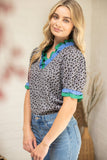 Untamed Grace Top: Grey