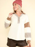 Change the Pace Top PLUS: Cream