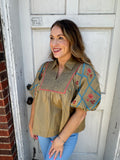 Staycation Top: Thyme