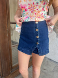 Sailor Skort: Medium Indigo