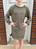 On the Run Dress: Mineral Olive