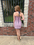 Sweet Sailor Dress: Red Stripe