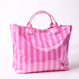 Beach Bougie Tote Bag: Fuchsia Orange