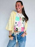 God is Good Magazine Tee: White
