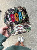 Local Colorful Camo Foam Trucker