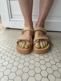 Gigi Sandals: Raffia