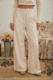 Cozy Cloud Pants:Light Khaki