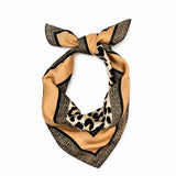 Spotted in Paris Scarf: Gold/Black
