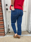 Everly Pocket Denim: Medium Wash