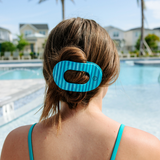 Splash Zone Round Hair Clip: Large