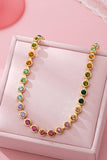 Happy Place Necklace: Gold