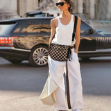 Check Me Out Crossbody Bag: Tan