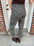 Leopard Love Wide Leg Jeans: Leopard