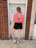 Back To The Brights Top: Coral