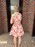 Blush & Bloom Dress: Pink Multi