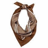 Goddess Life Scarf: Brown Multi