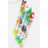 Christmas Theme Ballpoint Pen: Multi-Color