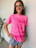 Monster Mash Tee: Pink