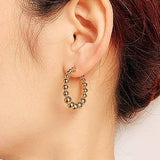 Saltwater Soul Hoops: Gold