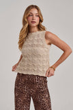 Golden Hour Sweater Top: Oatmeal