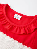 Rowdy Rudolph Dress: Red