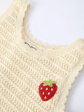 Strawberry Swirl Kids Set: Cream/Denim