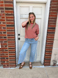 Easy Days Top: Rust Beige