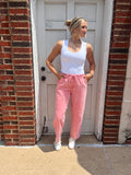 Bubblegum Barrel Jeans: Pink Wash