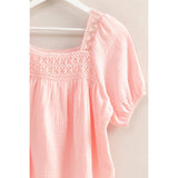 Pink Skies Top: Baby Pink